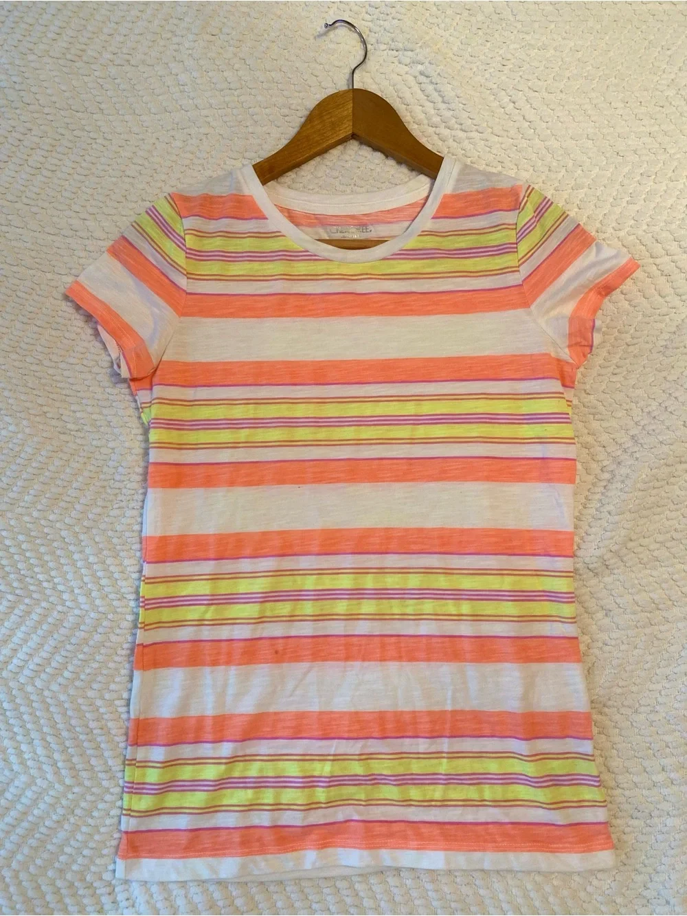 Cherokee Girls XL 14-16 Multicolor Striped T-Shirt